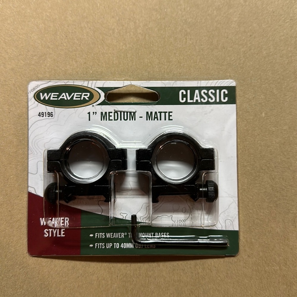 Weaver Classic For Scopes/Lens